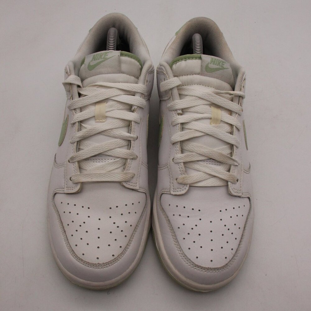 Nike Dunk Men's Size 9 Low White/Honeydew Sneaker Shoes Sneakers DV0831-105 - Picture 2 of 9